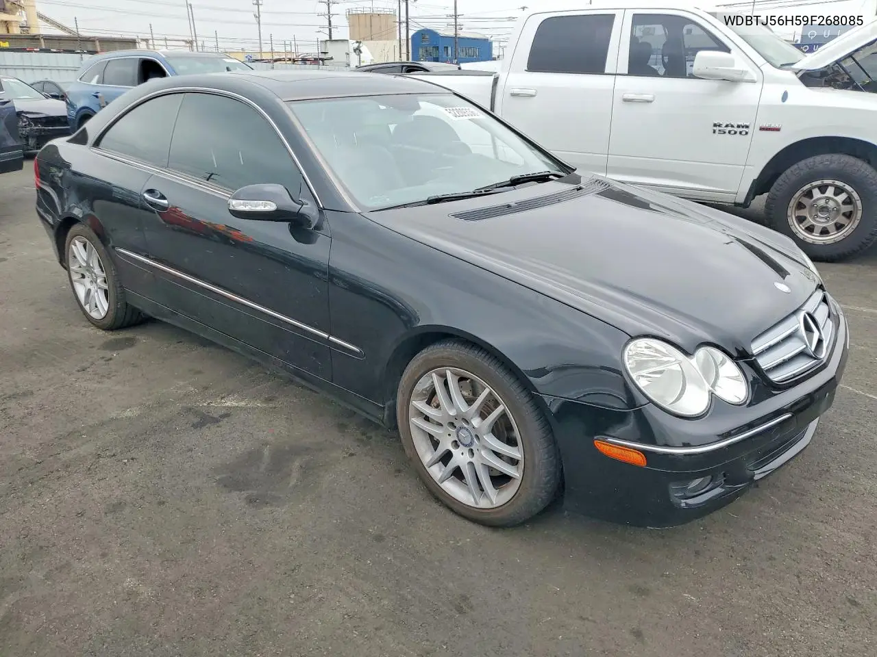2009 Mercedes-Benz Clk 350 VIN: WDBTJ56H59F268085 Lot: 52209336