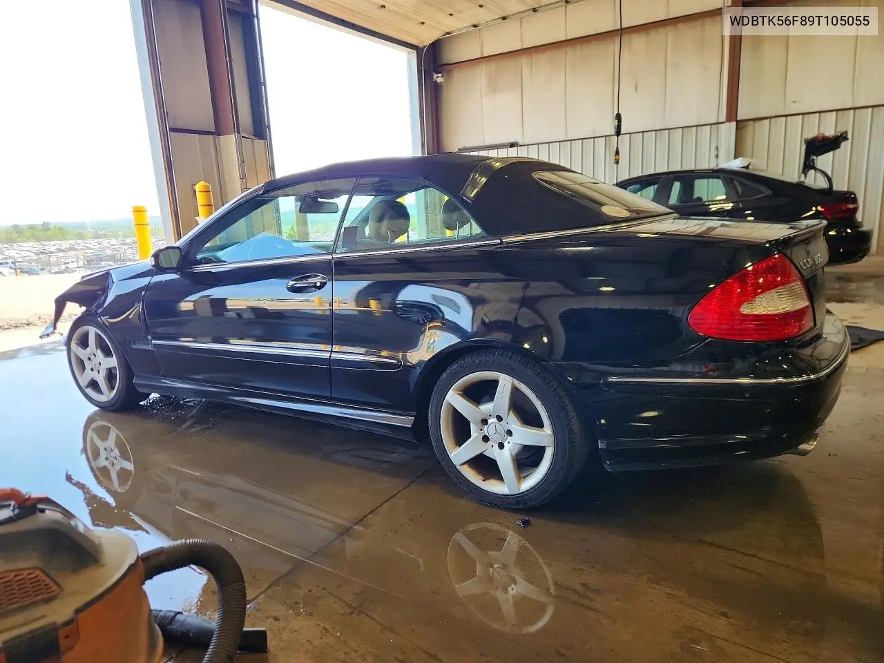 2009 Mercedes-Benz Clk 350 VIN: WDBTK56F89T105055 Lot: 55763206