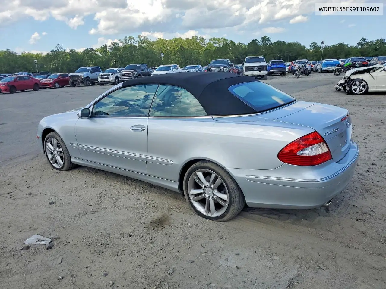 2009 Mercedes-Benz Clk 350 VIN: WDBTK56F99T109602 Lot: 56771416