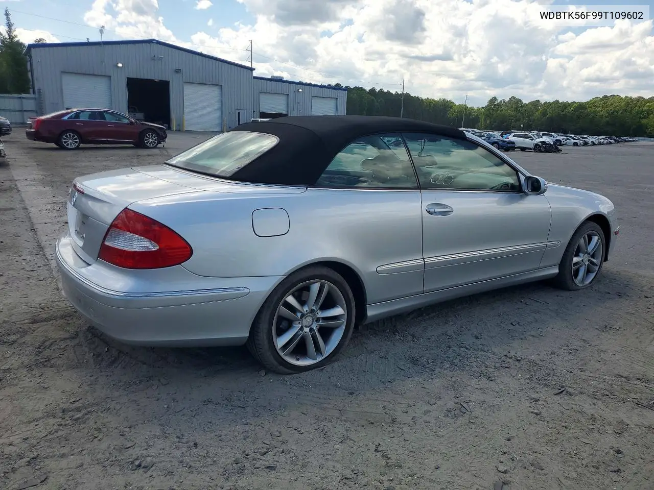2009 Mercedes-Benz Clk 350 VIN: WDBTK56F99T109602 Lot: 56771416