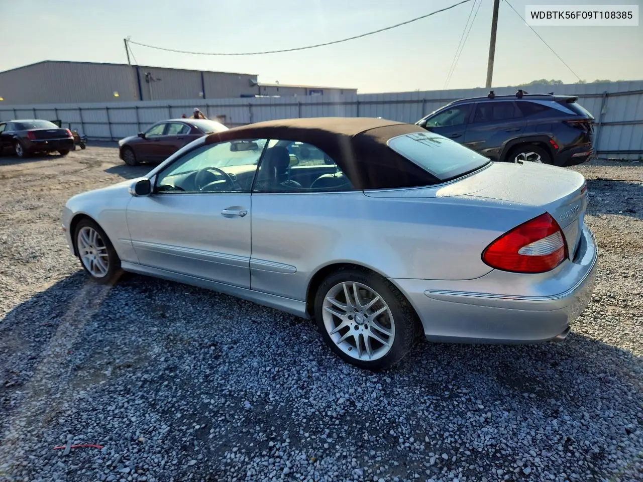 2009 Mercedes-Benz Clk 350 VIN: WDBTK56F09T108385 Lot: 56946586