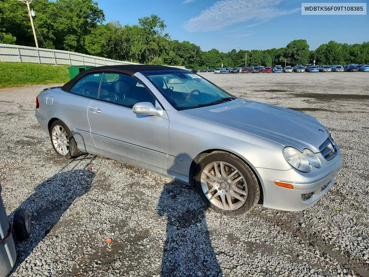 2009 Mercedes-Benz Clk 350 VIN: WDBTK56F09T108385 Lot: 56946586