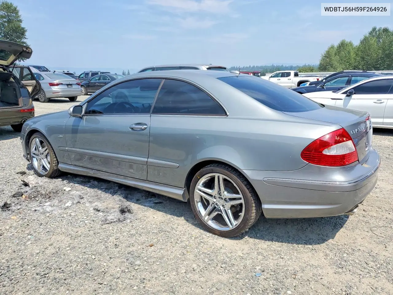 2009 Mercedes-Benz Clk 350 VIN: WDBTJ56H59F264926 Lot: 61632946