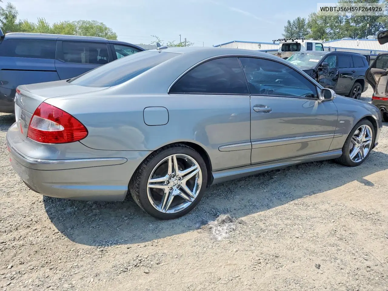 2009 Mercedes-Benz Clk 350 VIN: WDBTJ56H59F264926 Lot: 61632946