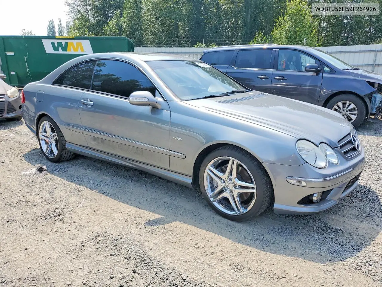 2009 Mercedes-Benz Clk 350 VIN: WDBTJ56H59F264926 Lot: 61632946