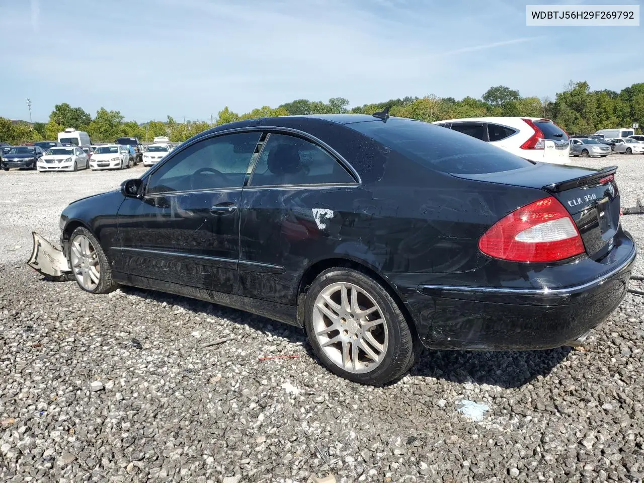 2009 Mercedes-Benz Clk 350 VIN: WDBTJ56H29F269792 Lot: 70140045