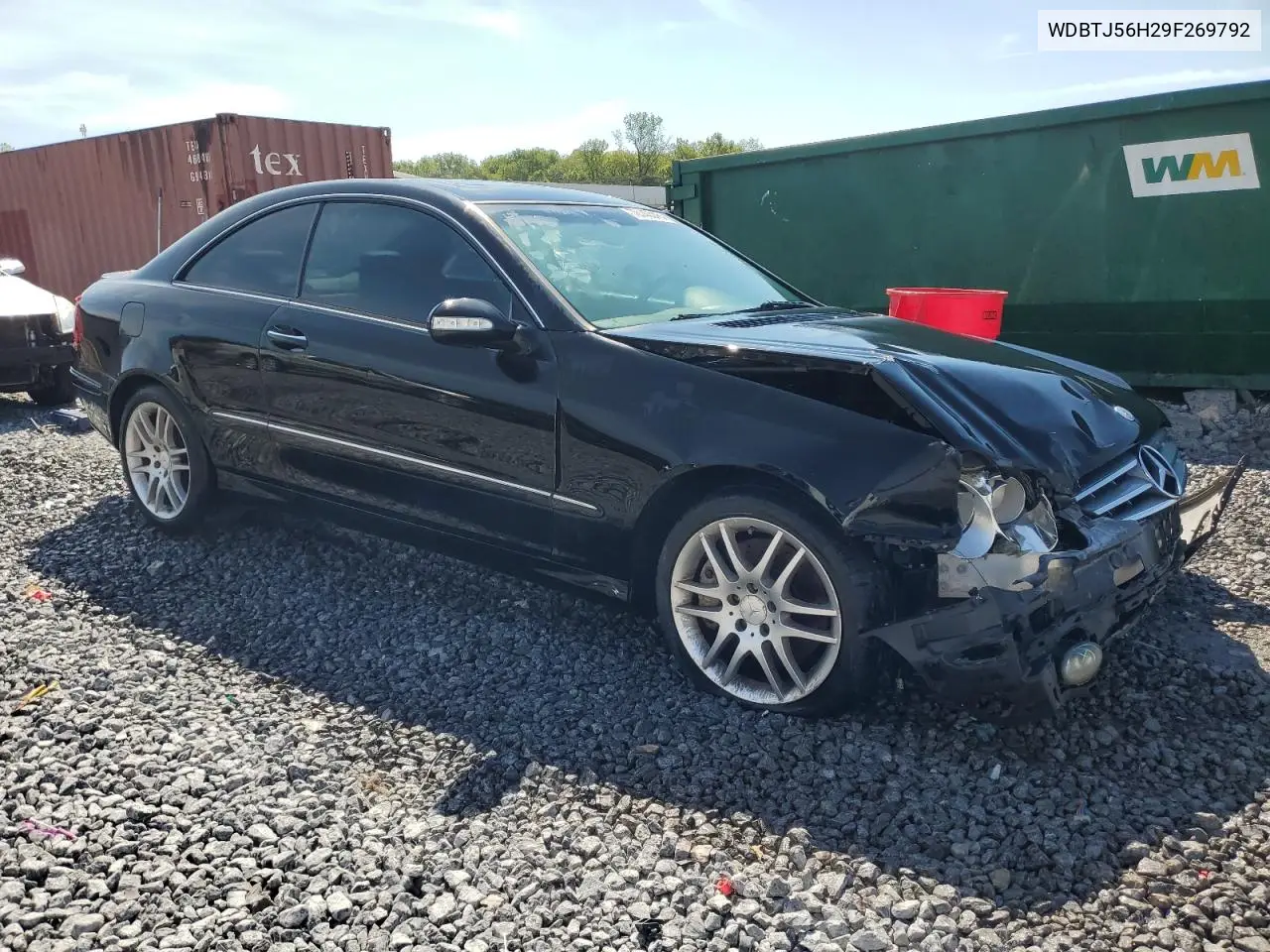 2009 Mercedes-Benz Clk 350 VIN: WDBTJ56H29F269792 Lot: 70140045