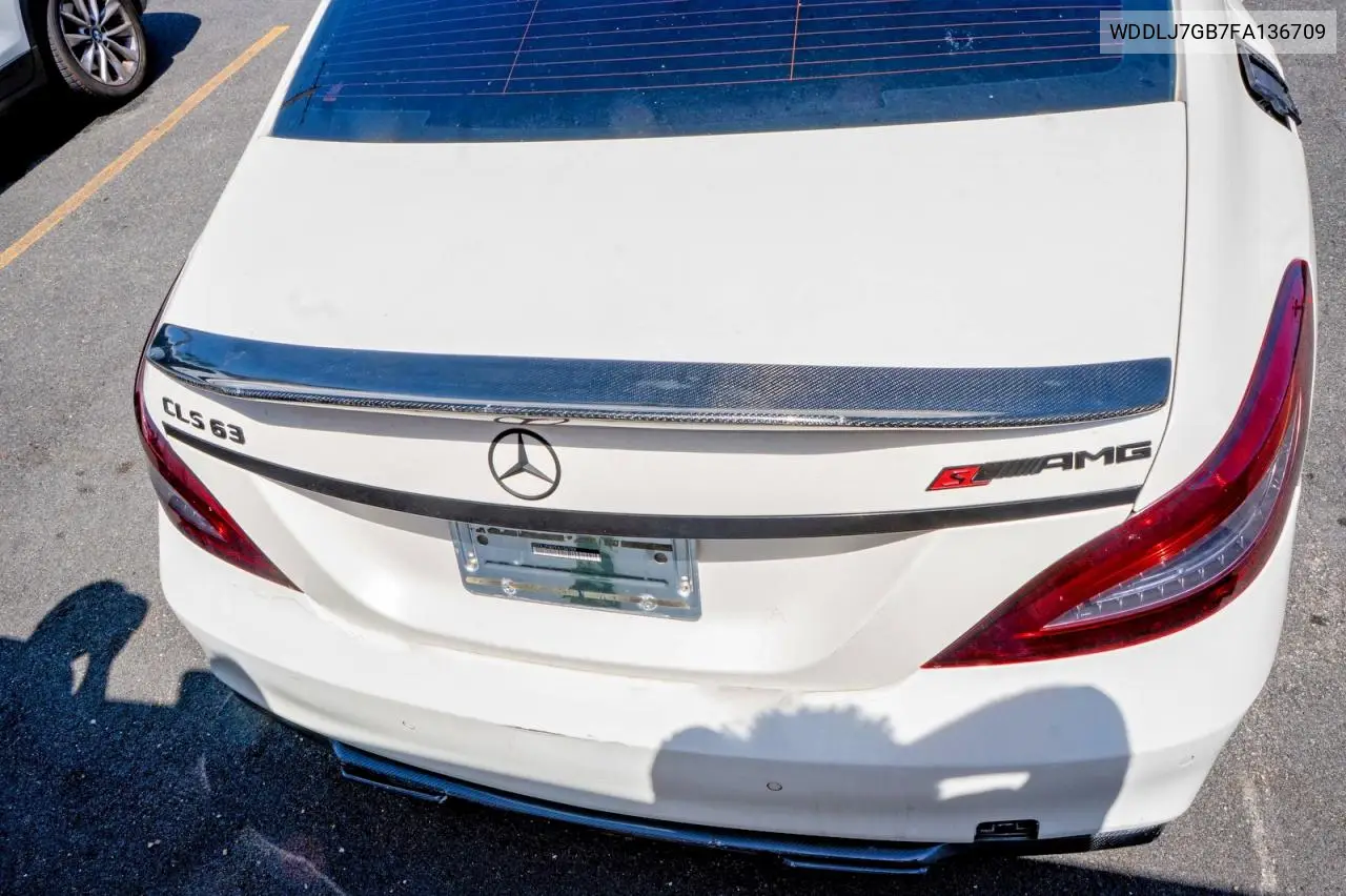2015 Mercedes-Benz Cls 63 Amg S-Model VIN: WDDLJ7GB7FA136709 Lot: 60723036