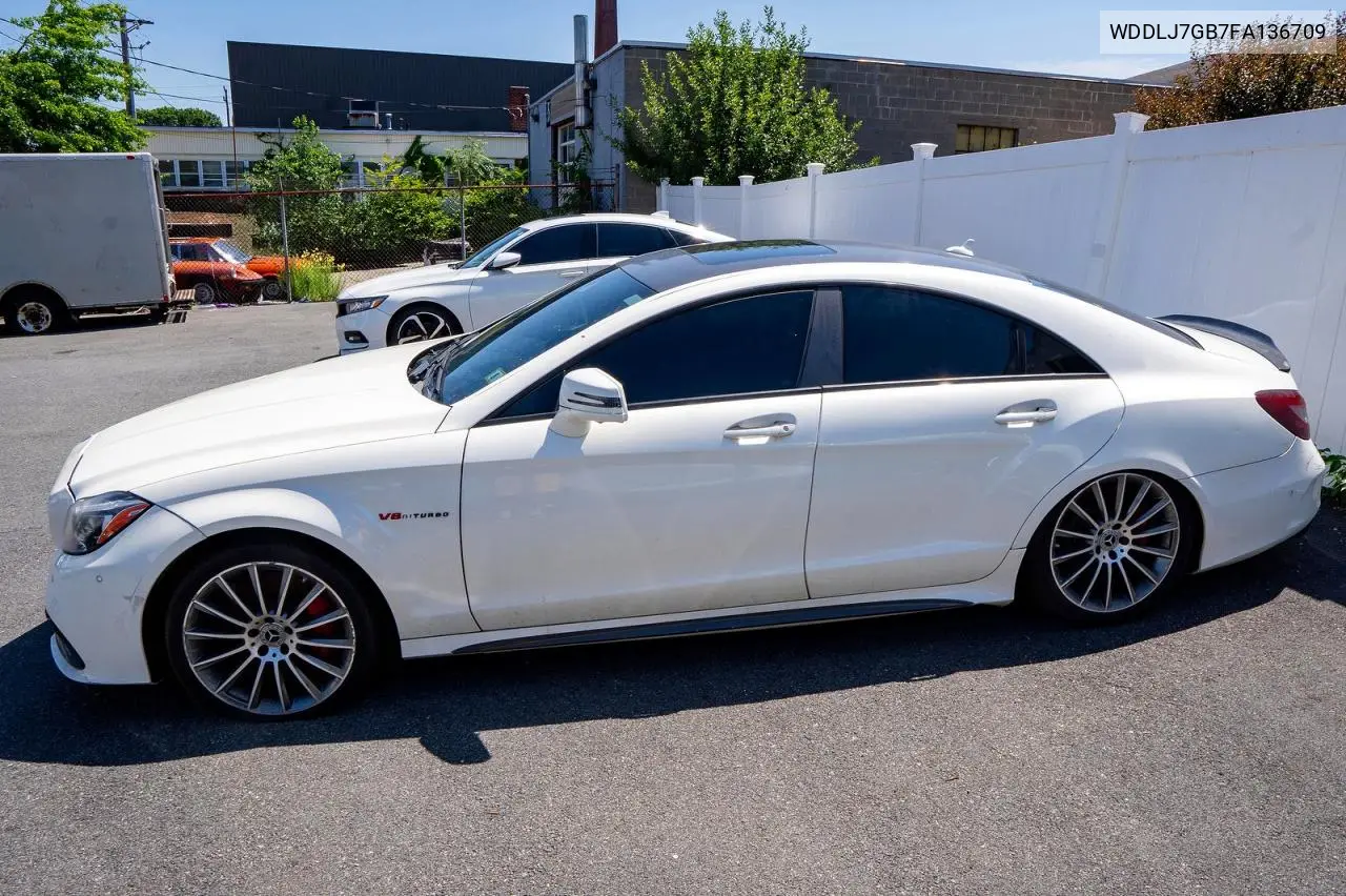 2015 Mercedes-Benz Cls 63 Amg S-Model VIN: WDDLJ7GB7FA136709 Lot: 60723036