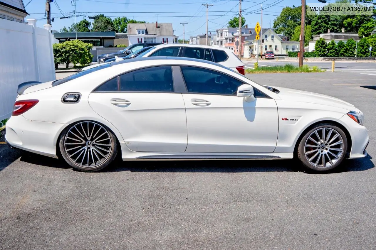 2015 Mercedes-Benz Cls 63 Amg S-Model VIN: WDDLJ7GB7FA136709 Lot: 60723036