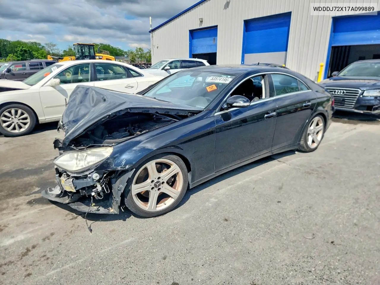 2007 Mercedes-Benz Cls 550 VIN: WDDDJ72X17A099889 Lot: 53574196