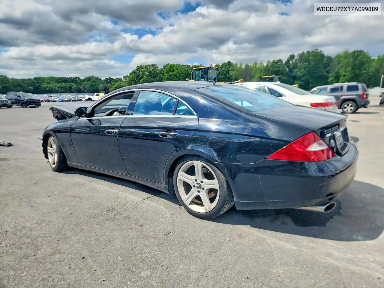 2007 Mercedes-Benz Cls 550 VIN: WDDDJ72X17A099889 Lot: 53574196