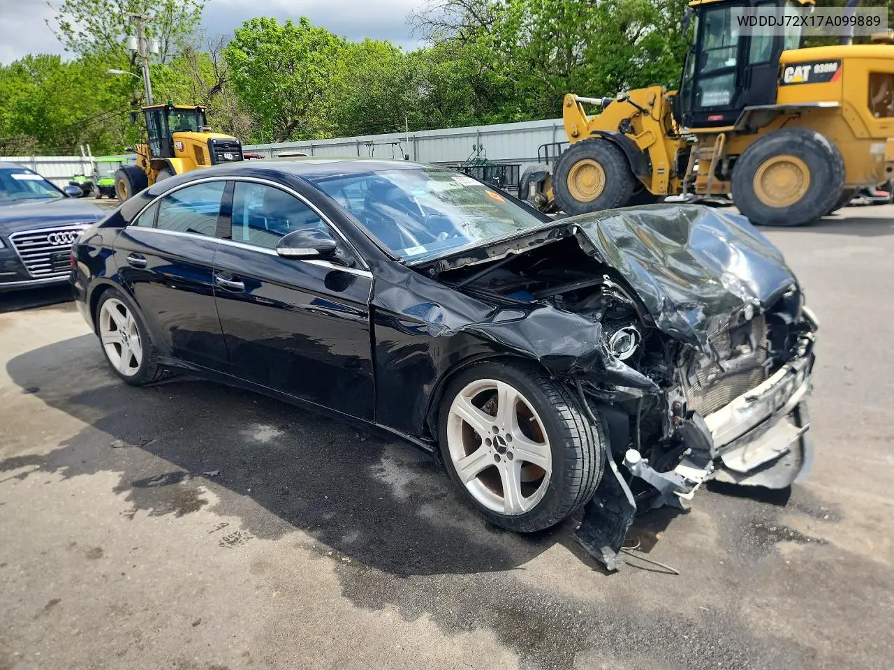 2007 Mercedes-Benz Cls 550 VIN: WDDDJ72X17A099889 Lot: 53574196