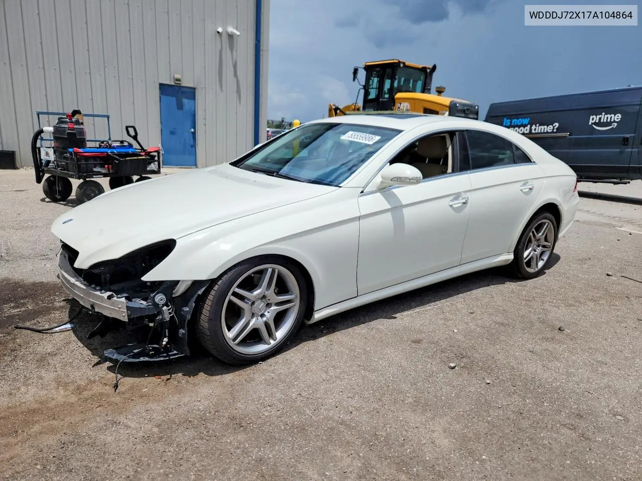 2007 Mercedes-Benz Cls 550 VIN: WDDDJ72X17A104864 Lot: 55559986