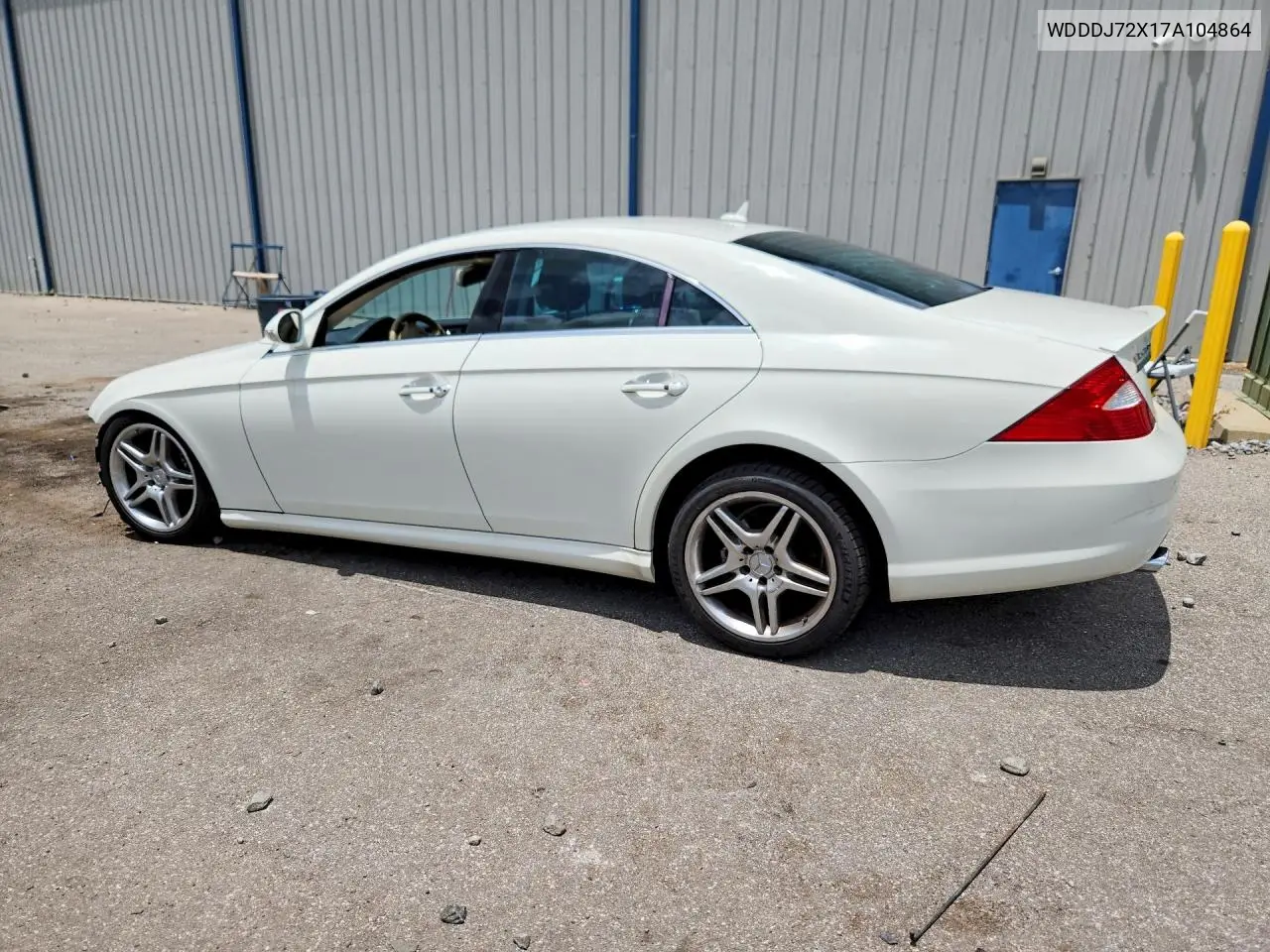 2007 Mercedes-Benz Cls 550 VIN: WDDDJ72X17A104864 Lot: 55559986