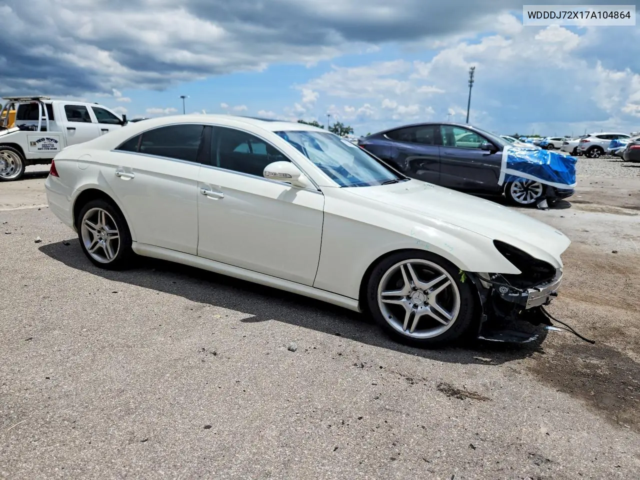 2007 Mercedes-Benz Cls 550 VIN: WDDDJ72X17A104864 Lot: 55559986