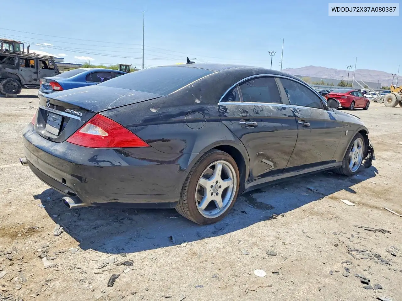 2007 Mercedes-Benz Cls 550 VIN: WDDDJ72X37A080387 Lot: 57483596