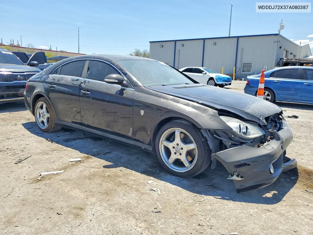 2007 Mercedes-Benz Cls 550 VIN: WDDDJ72X37A080387 Lot: 57483596