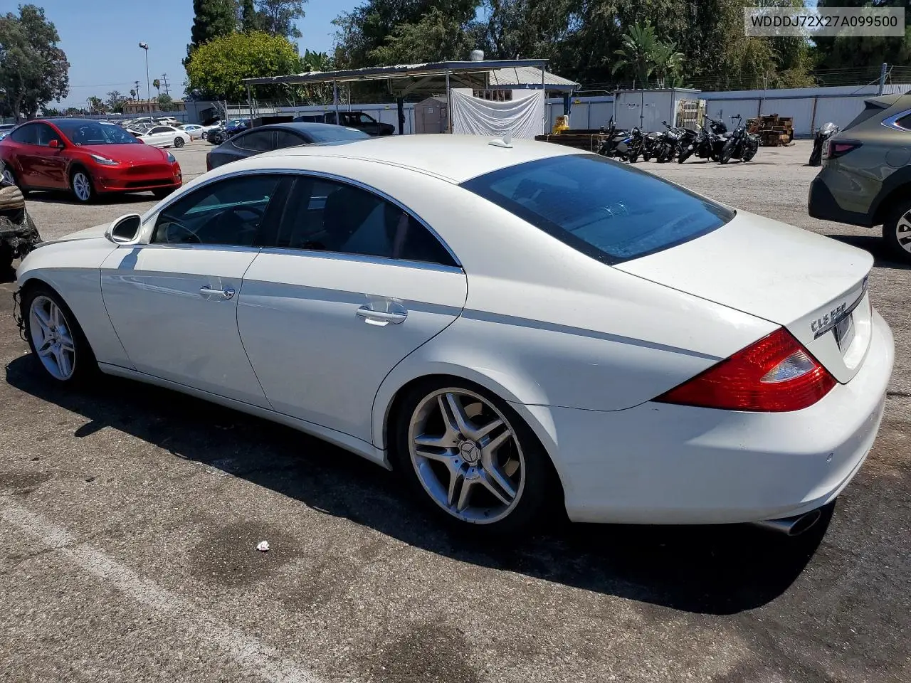 2007 Mercedes-Benz Cls 550 VIN: WDDDJ72X27A099500 Lot: 61430596
