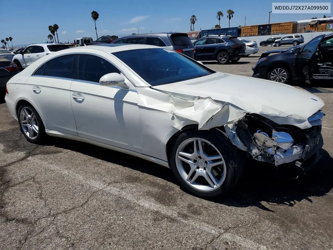 2007 Mercedes-Benz Cls 550 VIN: WDDDJ72X27A099500 Lot: 61430596