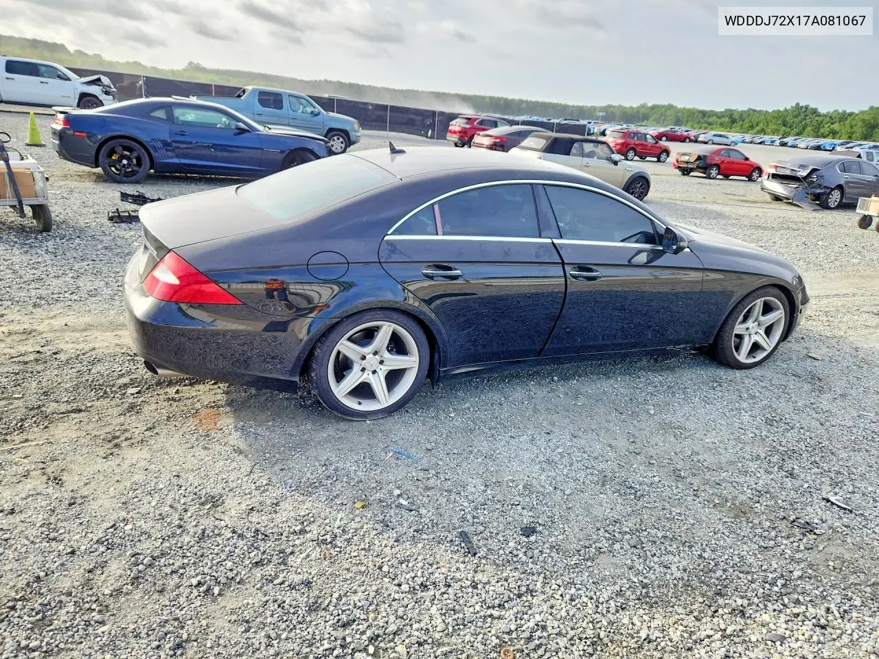 2007 Mercedes-Benz Cls 550 VIN: WDDDJ72X17A081067 Lot: 61963246