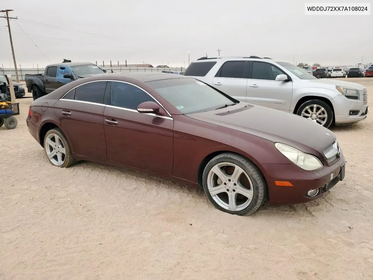 2007 Mercedes-Benz Cls 550 VIN: WDDDJ72XX7A108024 Lot: 92752155