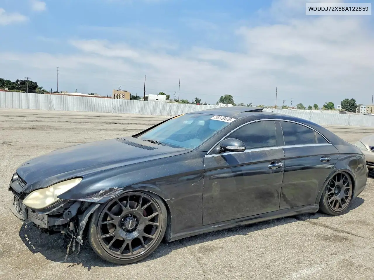 2008 Mercedes-Benz Cls 550 VIN: WDDDJ72X88A122859 Lot: 58279476