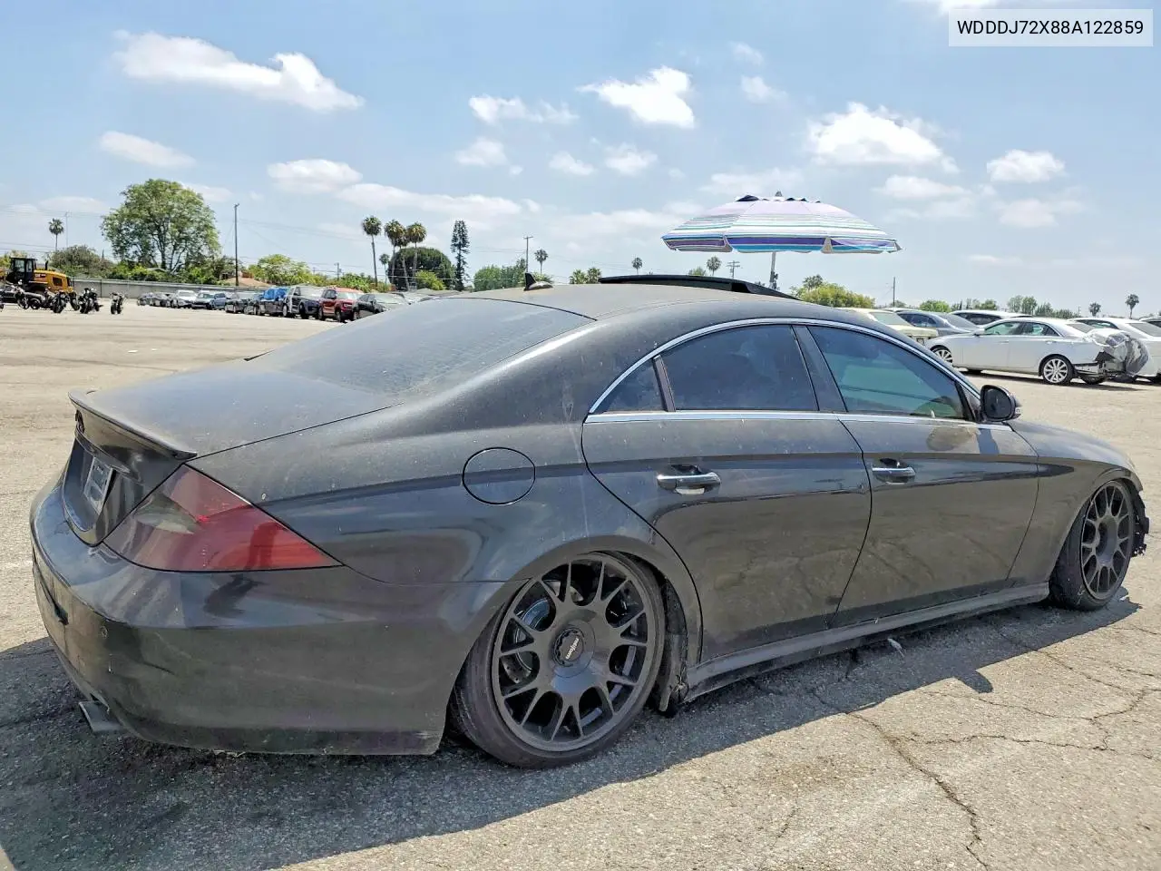 2008 Mercedes-Benz Cls 550 VIN: WDDDJ72X88A122859 Lot: 58279476