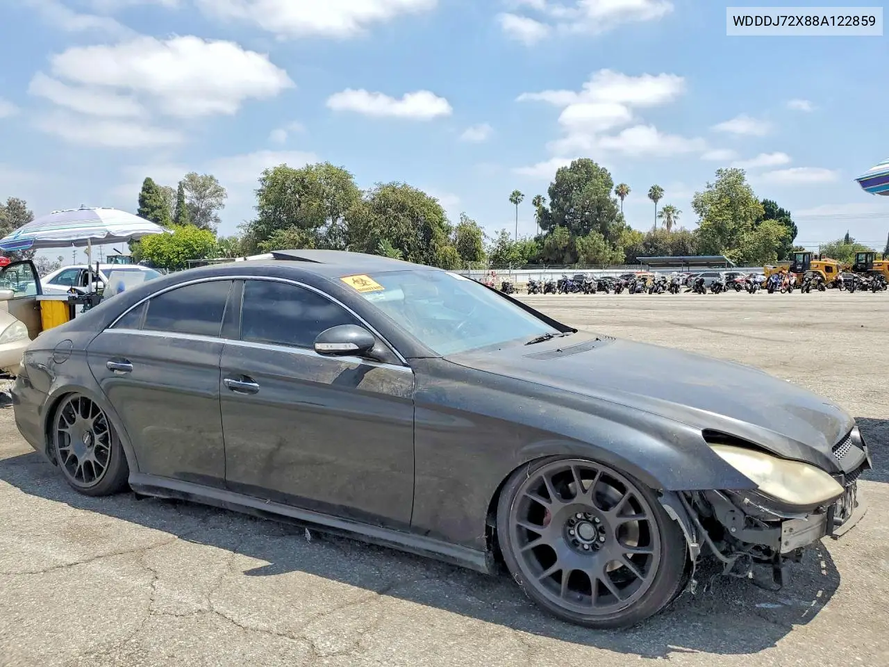 2008 Mercedes-Benz Cls 550 VIN: WDDDJ72X88A122859 Lot: 58279476