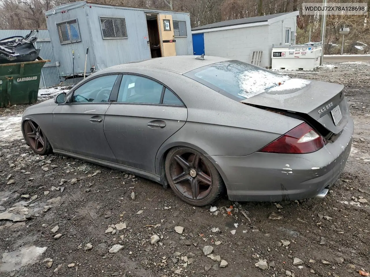 2008 Mercedes-Benz Cls-Class VIN: WDDDJ72X78A128698 Lot: 99859355