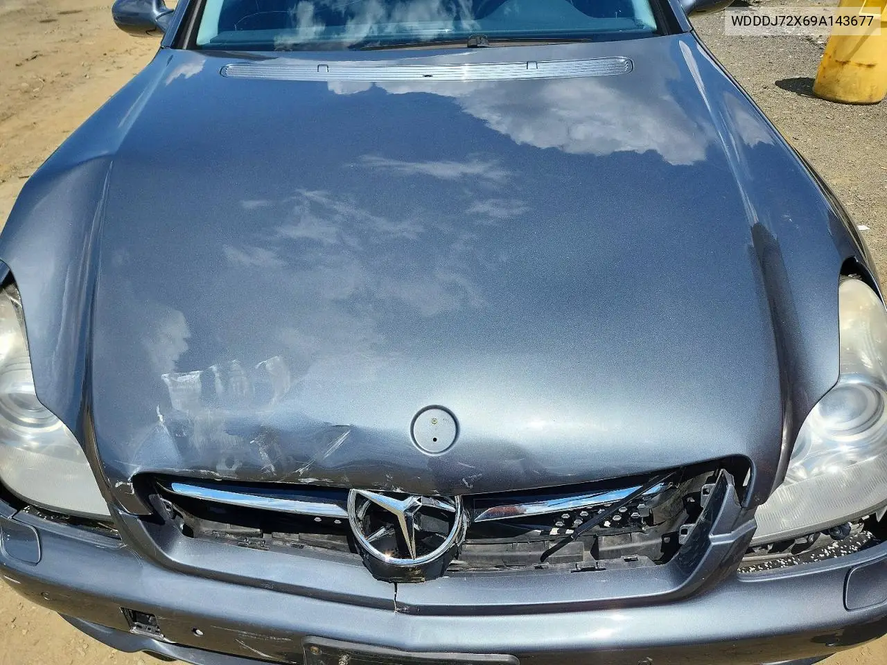 2009 Mercedes-Benz Cls 550 VIN: WDDDJ72X69A143677 Lot: 58472196