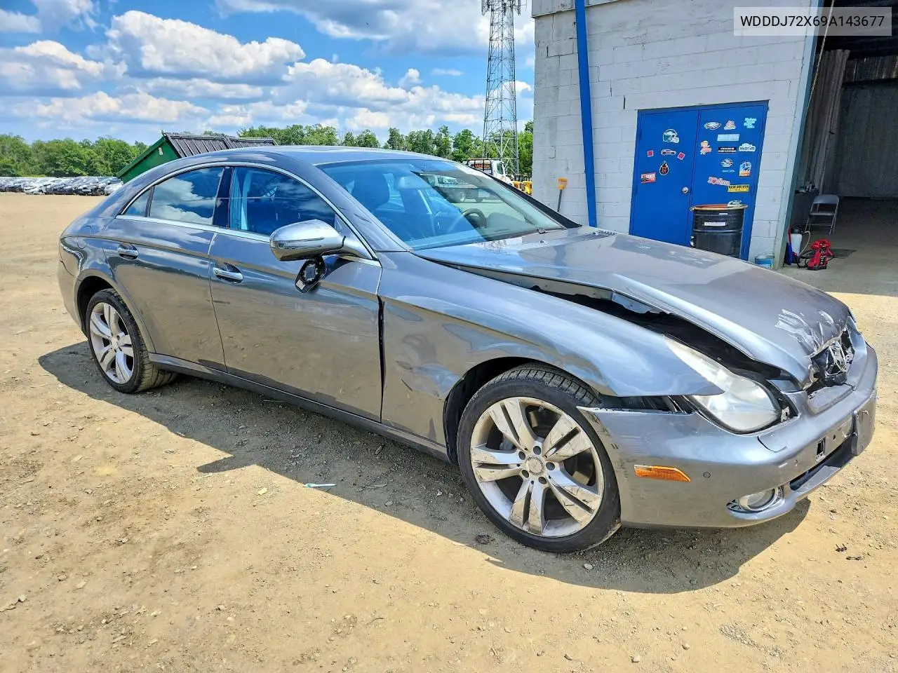 2009 Mercedes-Benz Cls 550 VIN: WDDDJ72X69A143677 Lot: 58472196