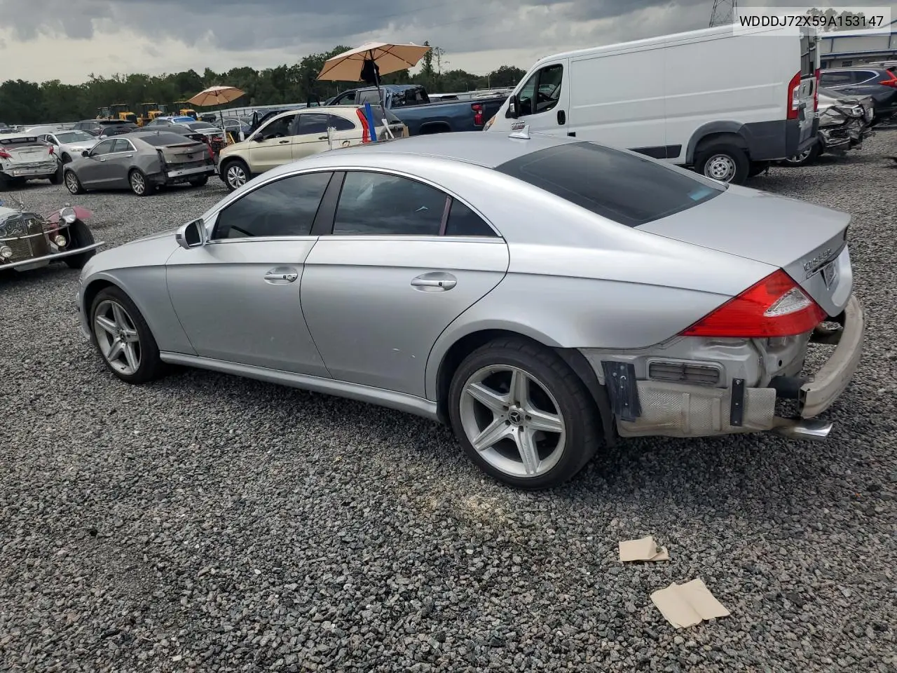 2009 Mercedes-Benz Cls 550 VIN: WDDDJ72X59A153147 Lot: 60932666