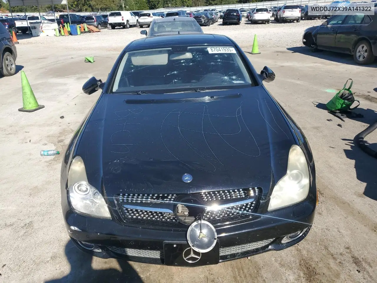 2009 Mercedes-Benz Cls 550 VIN: WDDDJ72X39A141322 Lot: 87041935