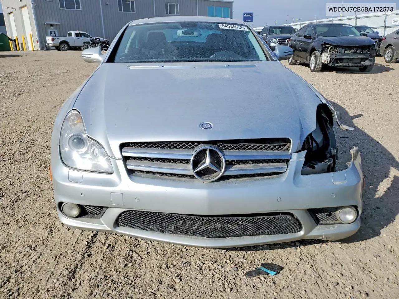 2011 Mercedes-Benz Cls 550 VIN: WDDDJ7CB6BA172573 Lot: 54554956