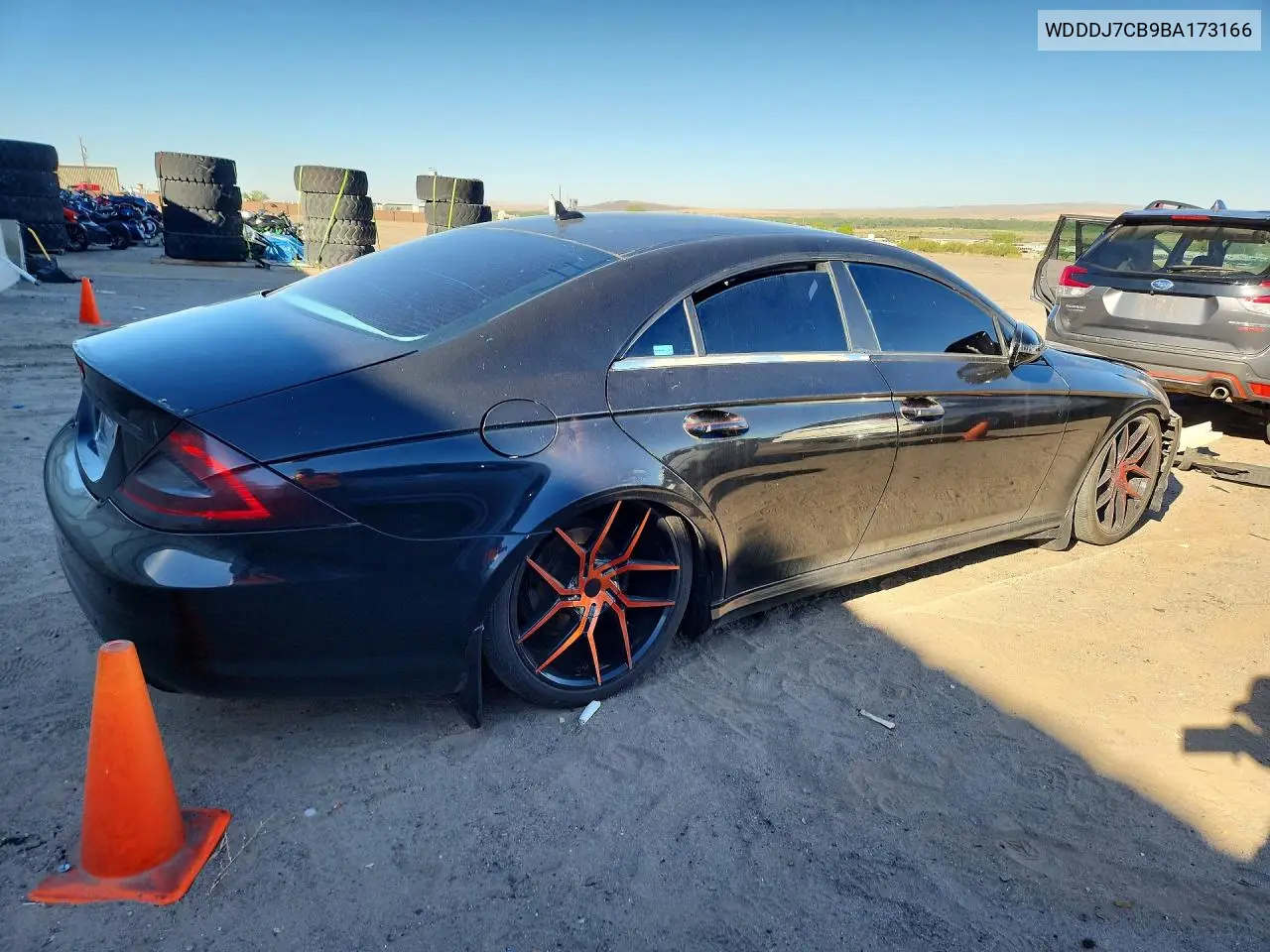 2011 Mercedes-Benz Cls 550 VIN: WDDDJ7CB9BA173166 Lot: 58628816