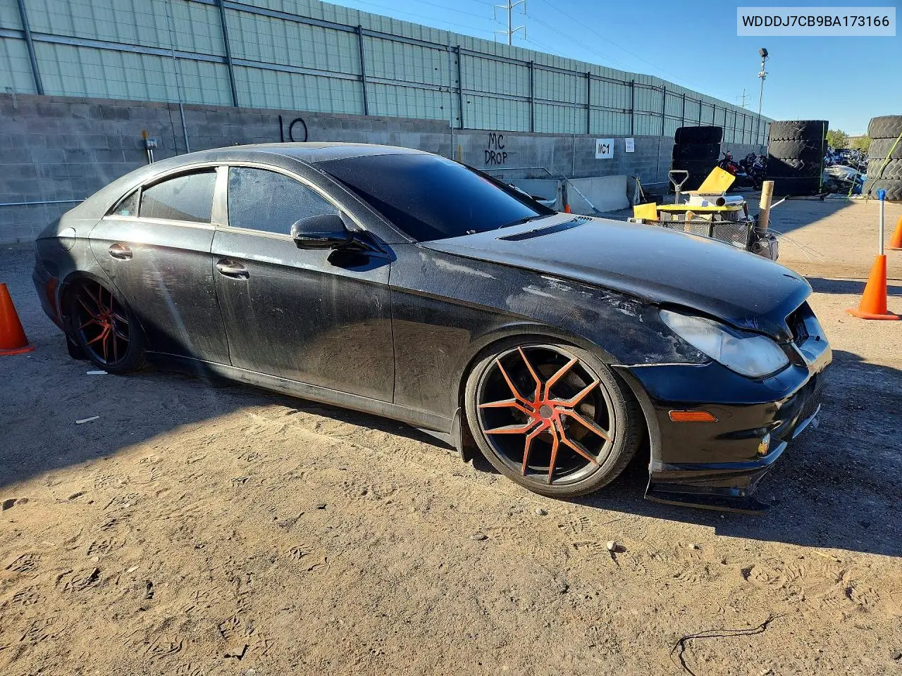 2011 Mercedes-Benz Cls 550 VIN: WDDDJ7CB9BA173166 Lot: 58628816