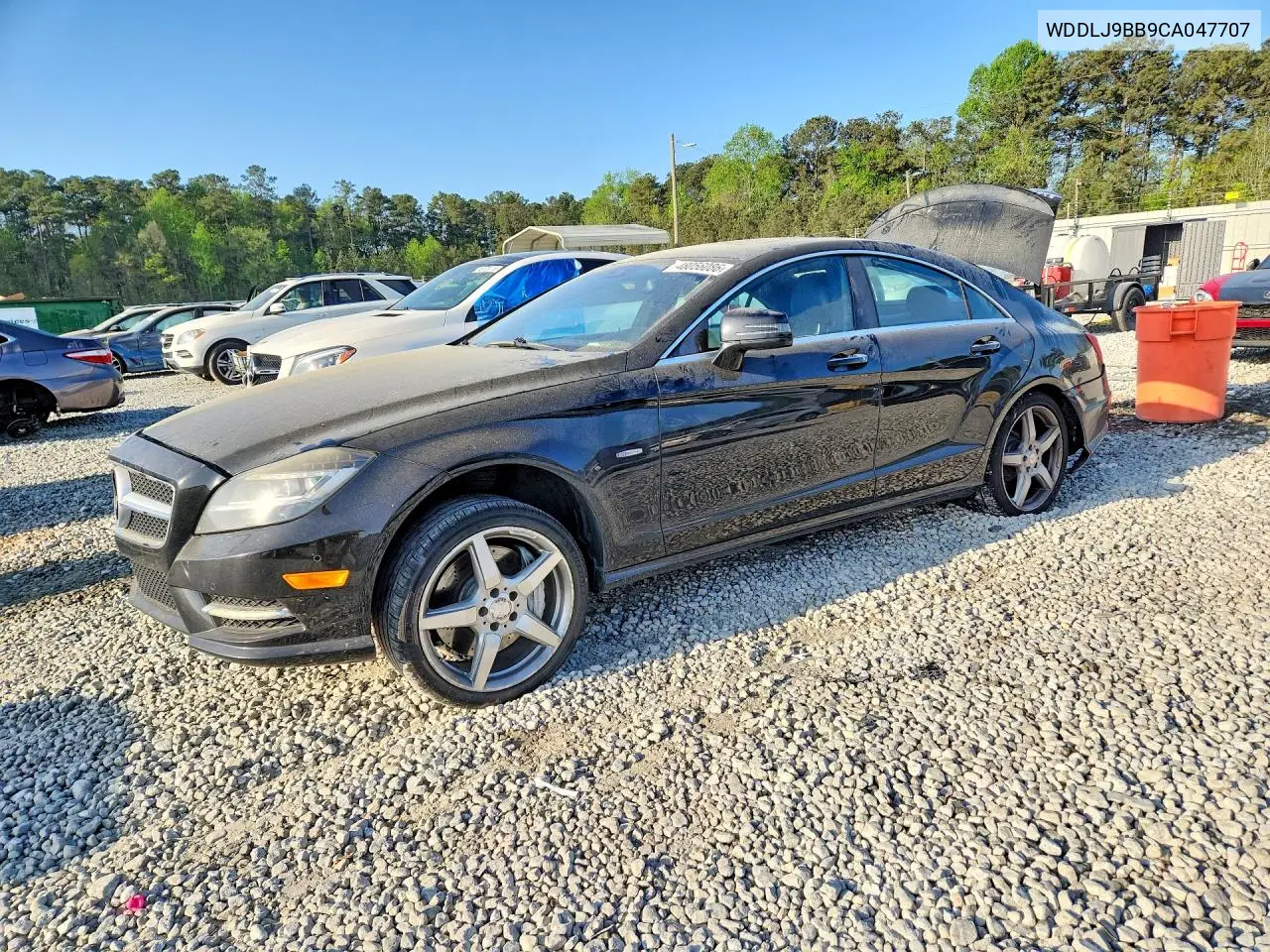 2012 Mercedes-Benz Cls 550 4Matic VIN: WDDLJ9BB9CA047707 Lot: 48056086