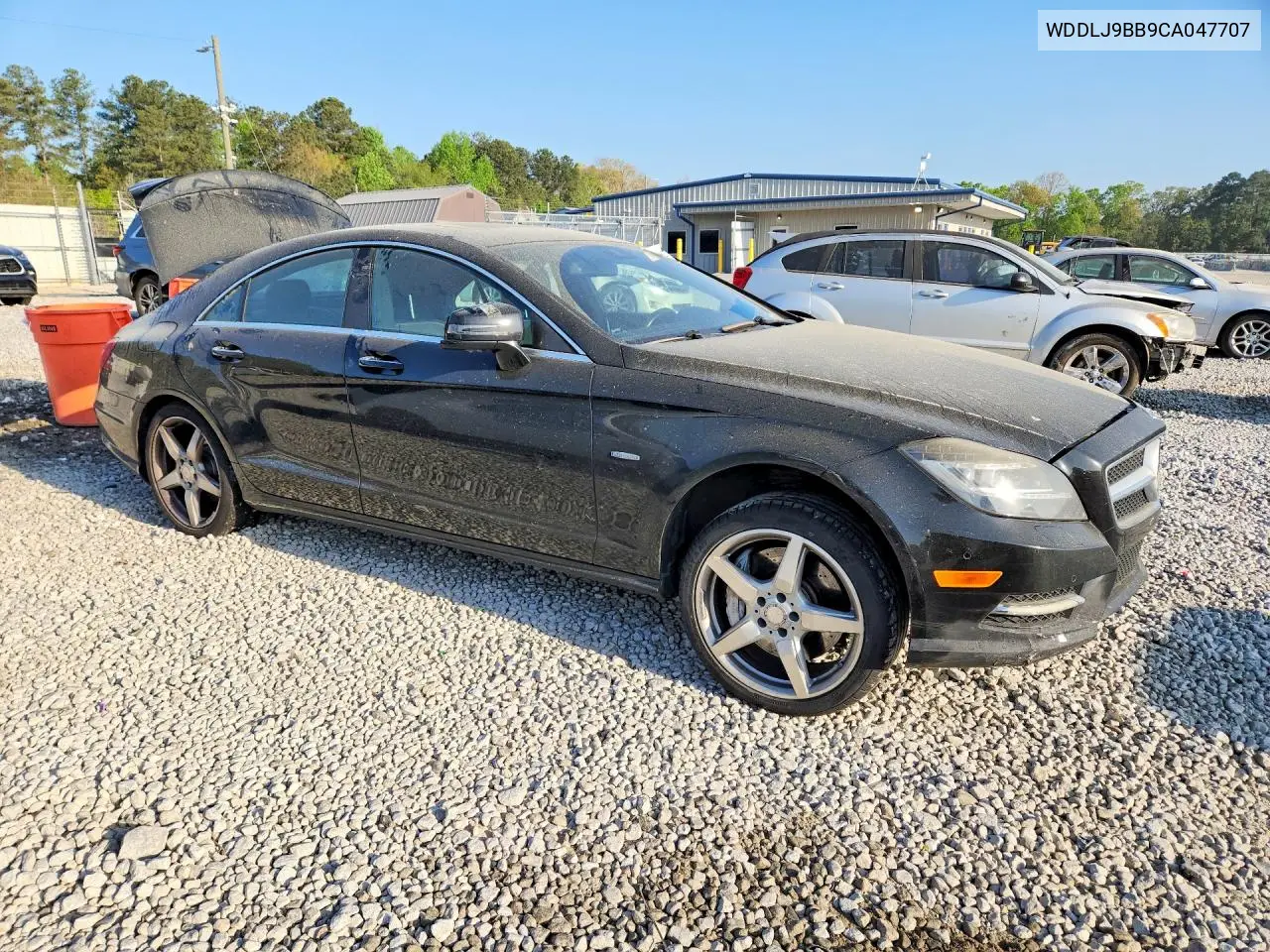 2012 Mercedes-Benz Cls 550 4Matic VIN: WDDLJ9BB9CA047707 Lot: 48056086