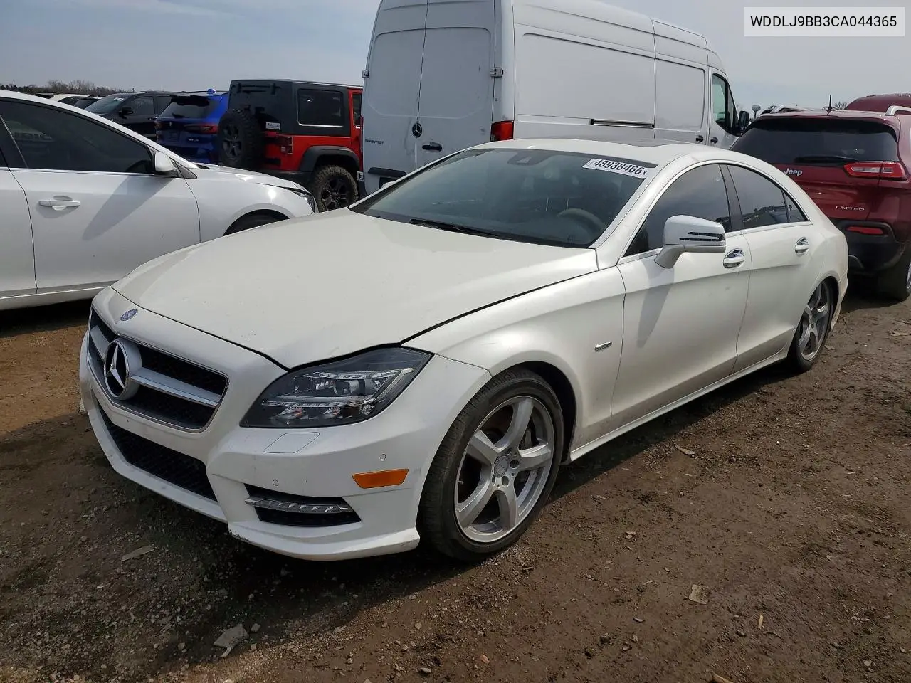 2012 Mercedes-Benz Cls 550 4Matic VIN: WDDLJ9BB3CA044365 Lot: 48938466