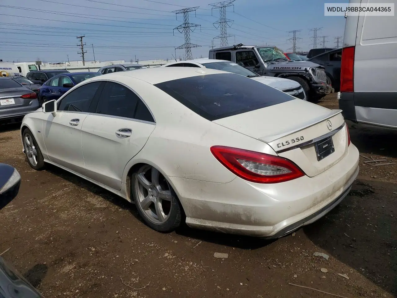 2012 Mercedes-Benz Cls 550 4Matic VIN: WDDLJ9BB3CA044365 Lot: 48938466