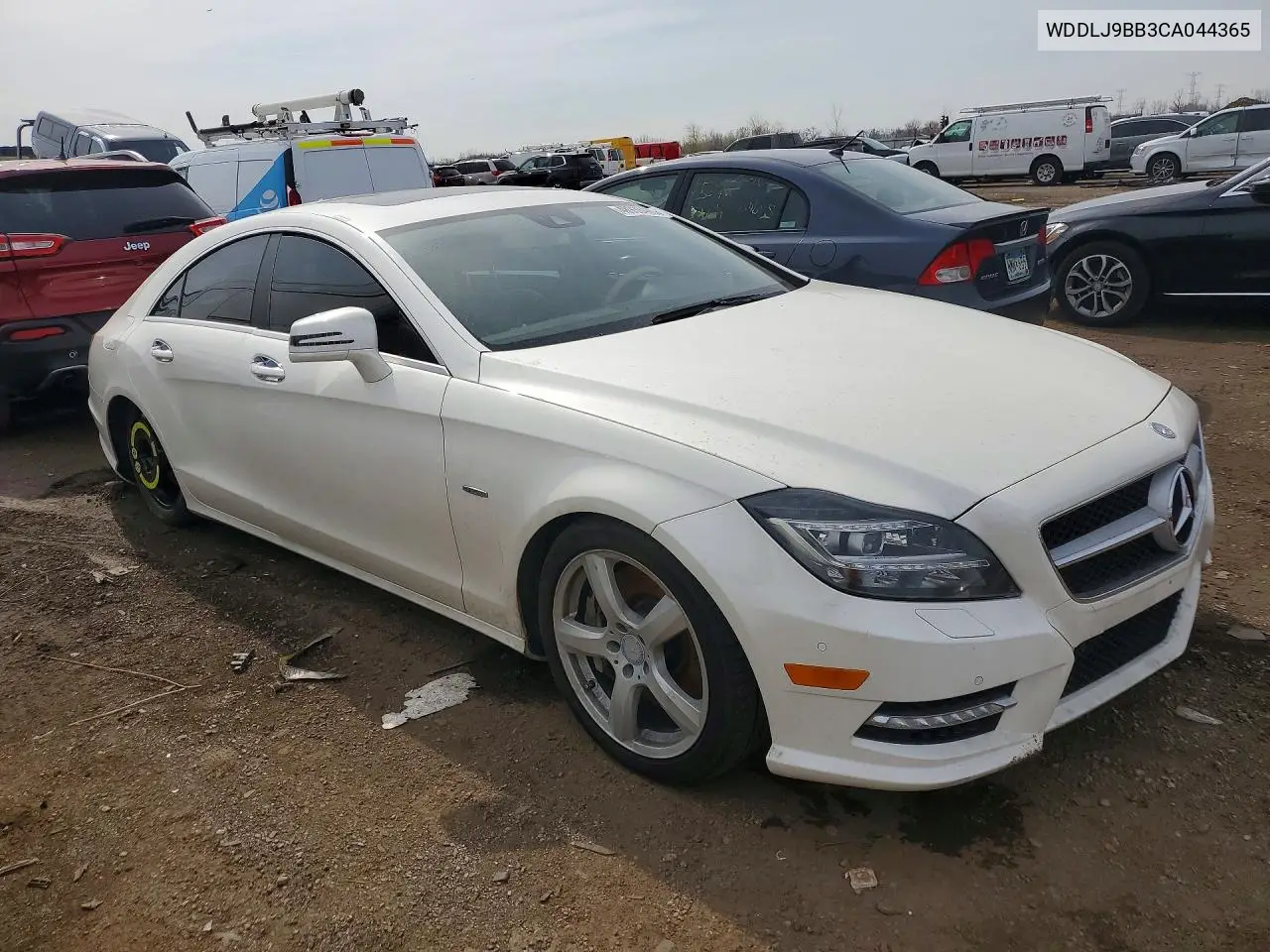 2012 Mercedes-Benz Cls 550 4Matic VIN: WDDLJ9BB3CA044365 Lot: 48938466