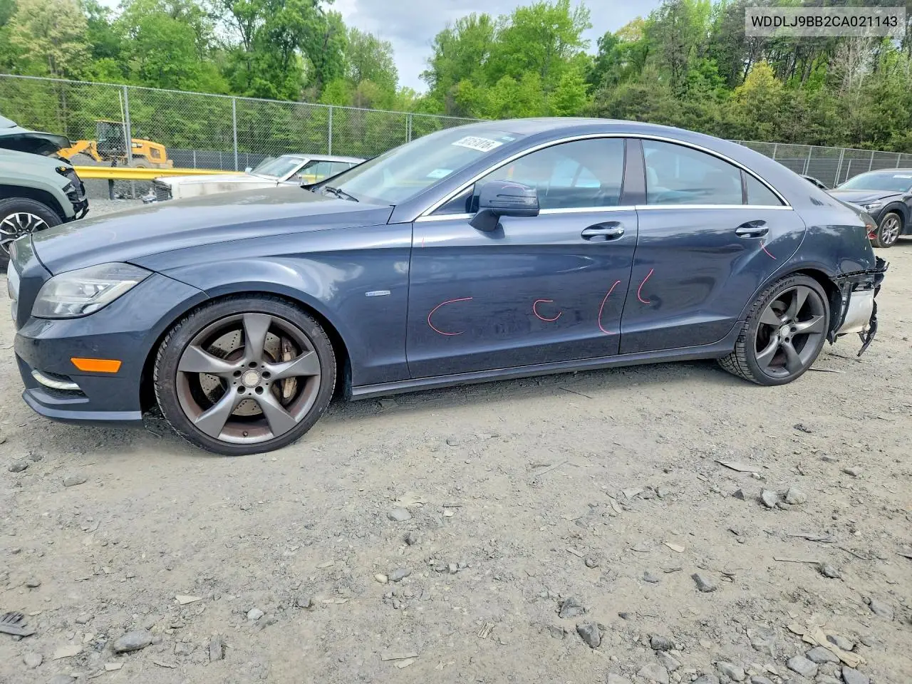 2012 Mercedes-Benz Cls 550 4Matic VIN: WDDLJ9BB2CA021143 Lot: 50151016