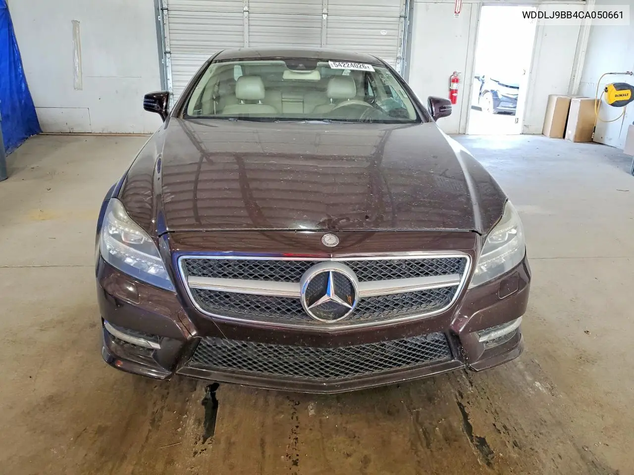 2012 Mercedes-Benz Cls 550 4Matic VIN: WDDLJ9BB4CA050661 Lot: 54224026