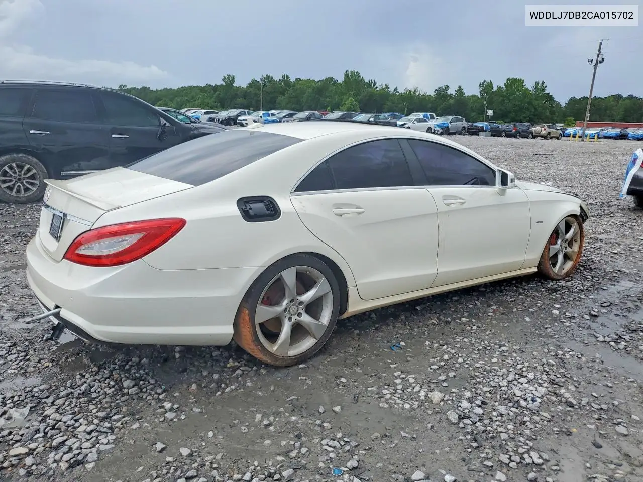 2012 Mercedes-Benz Cls 550 VIN: WDDLJ7DB2CA015702 Lot: 55141796
