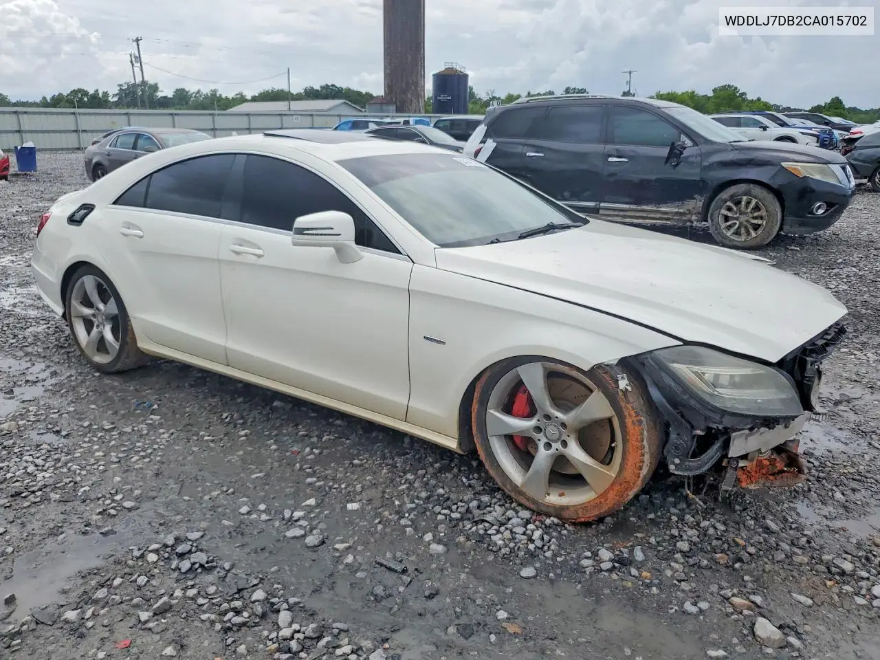 2012 Mercedes-Benz Cls 550 VIN: WDDLJ7DB2CA015702 Lot: 55141796