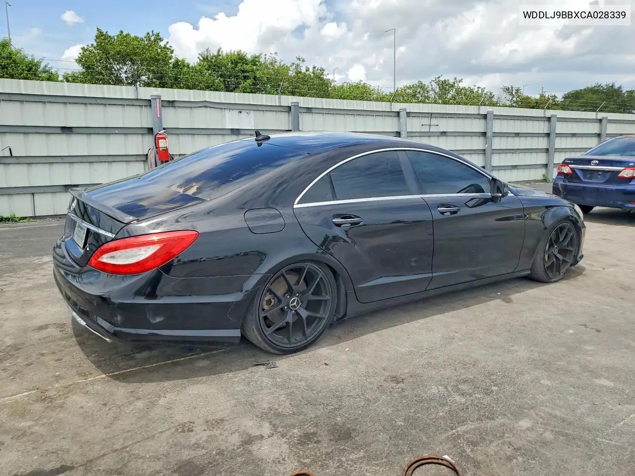 2012 Mercedes-Benz Cls 550 4Matic VIN: WDDLJ9BBXCA028339 Lot: 55743006
