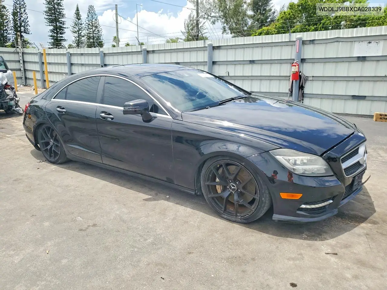 2012 Mercedes-Benz Cls 550 4Matic VIN: WDDLJ9BBXCA028339 Lot: 55743006