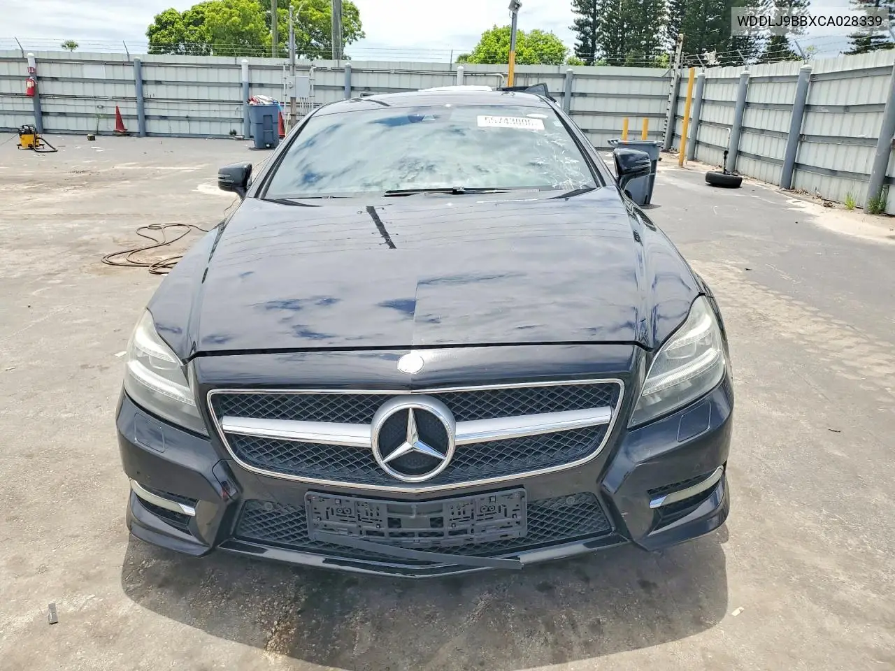 2012 Mercedes-Benz Cls 550 4Matic VIN: WDDLJ9BBXCA028339 Lot: 55743006