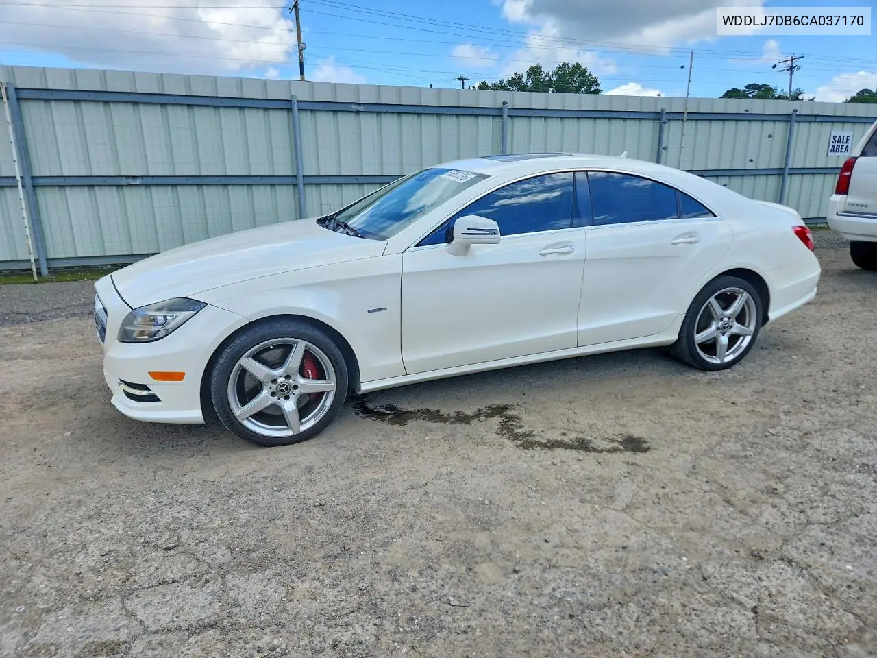 2012 Mercedes-Benz Cls 550 VIN: WDDLJ7DB6CA037170 Lot: 56867296